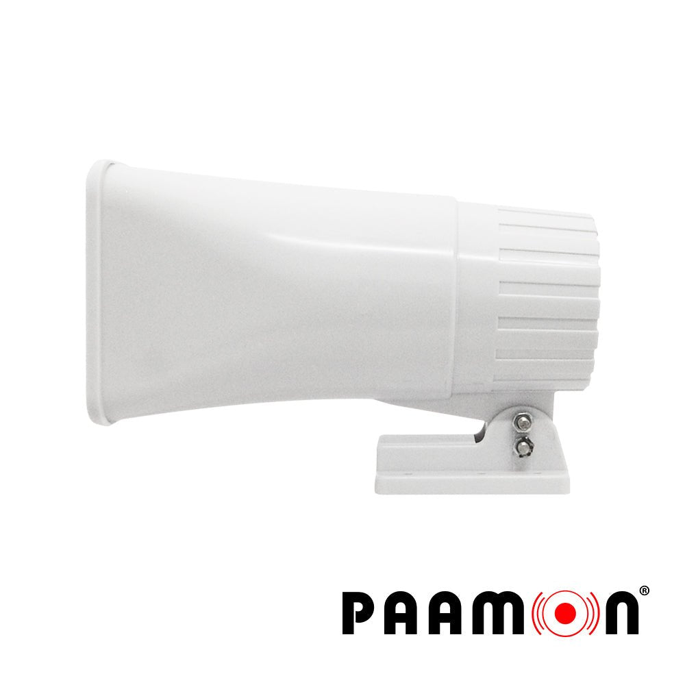 Sirena De Alarma 30 Watts Doble Tono Ip65 118 db Paamon Compatible Con Todos Los Sistemas De Alarma Pam-sre30w - SILYMX