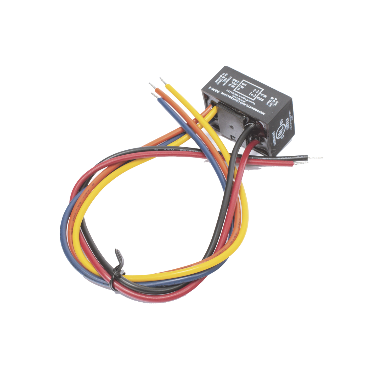 Relevador de Fin de Línea SPDT / Encapsulado en Epoxi / 12V o 24V / LED de Estado / 4.0 x 3.0 x 1.2 pulgadas