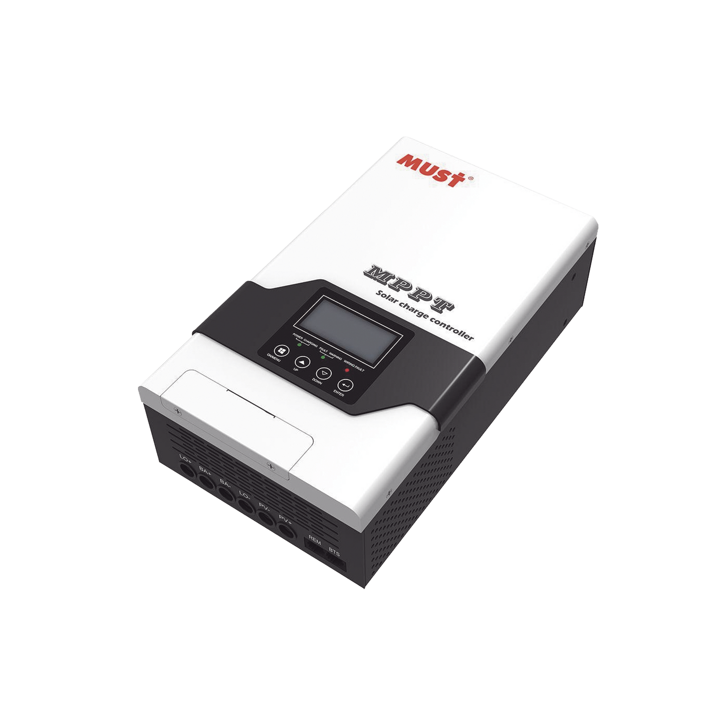 Controlador Solar MPPT MUST PC1810025F · 100A · 12/24/36/48V · Voc 245Vcc · Compatible con Baterías de Litio - SILYMX