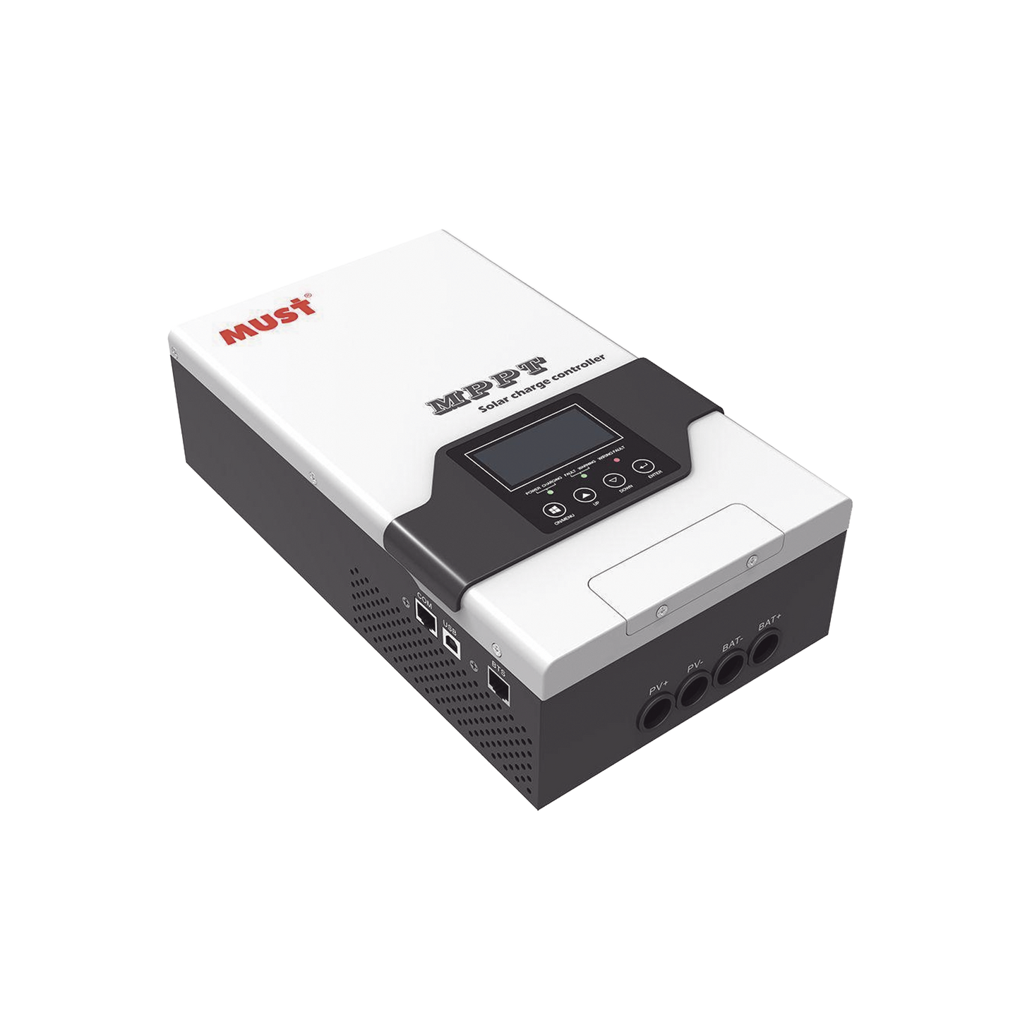 Controlador Solar MPPT MUST PC1810025F · 100A · 12/24/36/48V · Voc 245Vcc · Compatible con Baterías de Litio - SILYMX