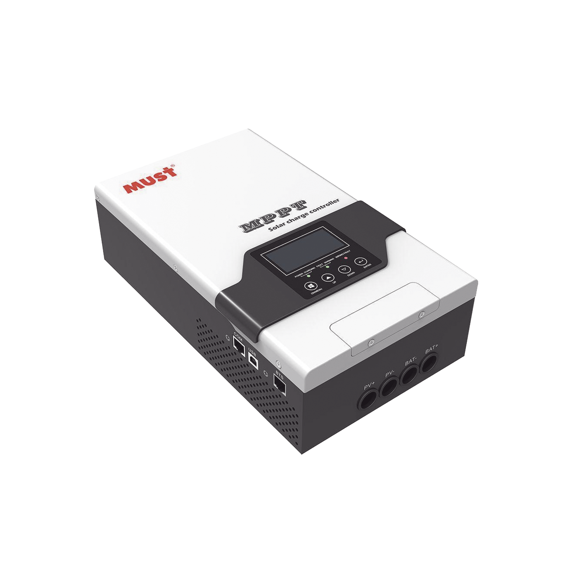 Controlador Solar MPPT MUST PC1810025F · 100A · 12/24/36/48V · Voc 245Vcc · Compatible con Baterías de Litio - SILYMX