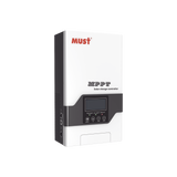 Controlador Solar MPPT 100A 12/24/36/48V, Máximo Voltaje de Circuito Abierto Voc 245Vcc, Configurable para Baterías de Litio MUST PC1810025F - SILYMX