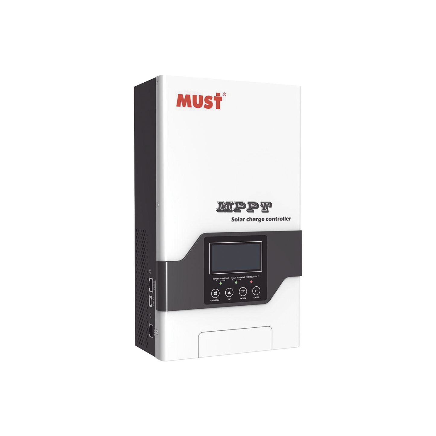 Controlador Solar MPPT 80A 12/24/36/48V, Máximo Voltaje de Circuito Abierto Voc 245Vcc, Configurable para Baterías de Litio MUST PC188025F - SILYMX