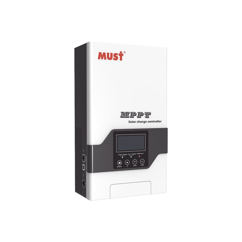 Controlador Solar MPPT 80A 12/24/36/48V, Máximo Voltaje de Circuito Abierto Voc 245Vcc, Configurable para Baterías de Litio MUST PC188025F - SILYMX