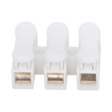 Conector tipo PUSH de 3 Contactos Para una Conexión Rápida Puentes de Cables PCON3 - SILYMX