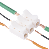 Conector tipo PUSH de 3 Contactos Para una Conexión Rápida Puentes de Cables PCON3 - SILYMX