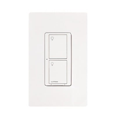 AutomatizaciónLUTRON CASETA WIRELESSPD5WSDVWHInterruptor Inteligente On/Off 5A 120 - 277V Sin Cable Neutro Control Remoto Lutron Caseta Wireless PD5WSDVWH - SILYMX