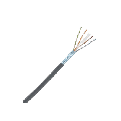 PANDUITPFL6X04BL-CEGBobina de Cable Blindado F/UTP de 4 Pares, Cat6A, Soporte de Aplicaciones 10GBase - T, LSZH (Libre de Gases Tóxicos), Color Negro, Para Interior, 305 Metros (1000 Pies) - SILYMX