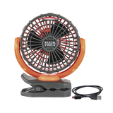 Ventilador Inalámbrico-Portátil Recargable Ideal para el Trabajo Montable por Pinza o por Potentes Imanes Incluye cable USB-C PJSFM1 - SILYMX