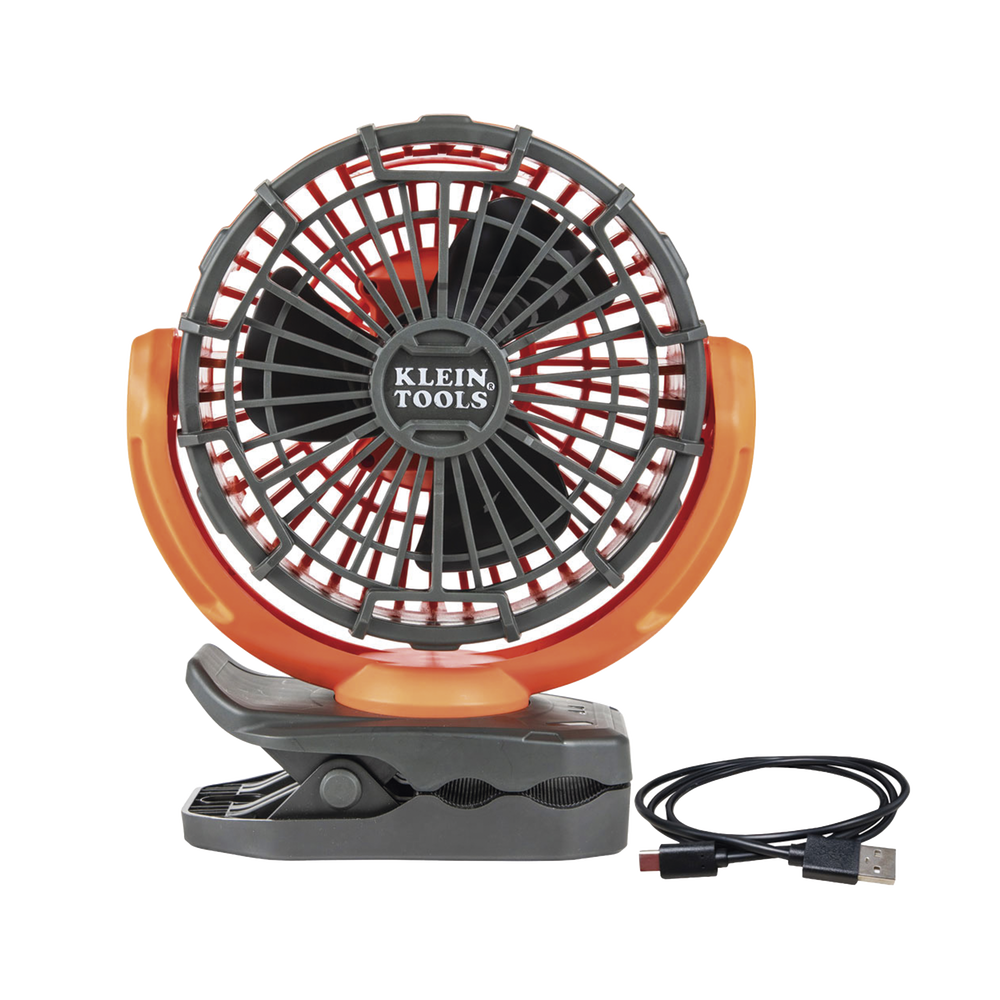 Ventilador Inalámbrico-Portátil Recargable Ideal para el Trabajo Montable por Pinza o por Potentes Imanes Incluye cable USB-C PJSFM1 - SILYMX