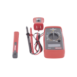 KIT Básico 3 en 1 con Multímetro Digital + Detector de Tensión sin Contacto + Comprobador de Fase GFCI PK-110 - SILYMX