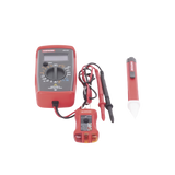 KIT Básico 3 en 1 con Multímetro Digital + Detector de Tensión sin Contacto + Comprobador de Fase GFCI PK-110 - SILYMX