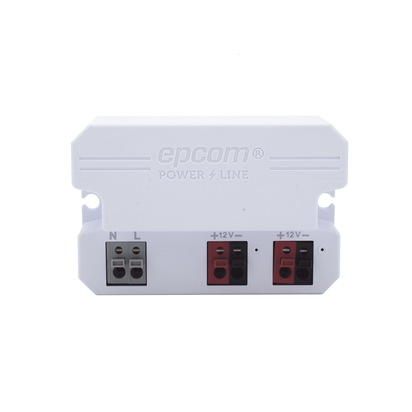 Fuente de alimentación  12 Vcc 2 Amperes Terminales de entrada para Vca en 2 pines 2 salidas para Vcc en 2 pines EPCOM POWERLINE PL0012 - SILYMX