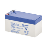 Batería Epcom de respaldo UL 12V 1.2 Ah AGM-VRLA Terminales F1 PL-1.2-12 - SILYMX