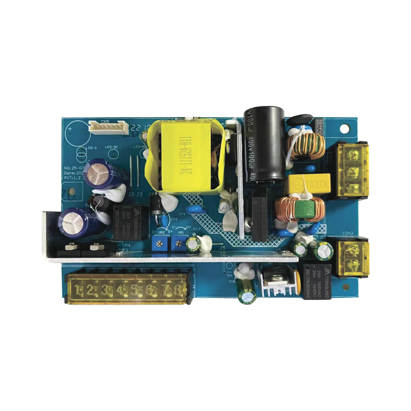 Tablilla Fuente de Alimentación 1 Salida 11-15Vcc 5A Compatible Batería Respaldo Temporizador Entrada 96-264Vca EPCOM POWERLINE PL12DC5ABK-B - SILYMX