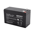 Batería de respaldo 12 V 9 Ah UL Tecnología AGM-VRLA Retardante a la flama Terminales tipo F1 PL-9-12FR