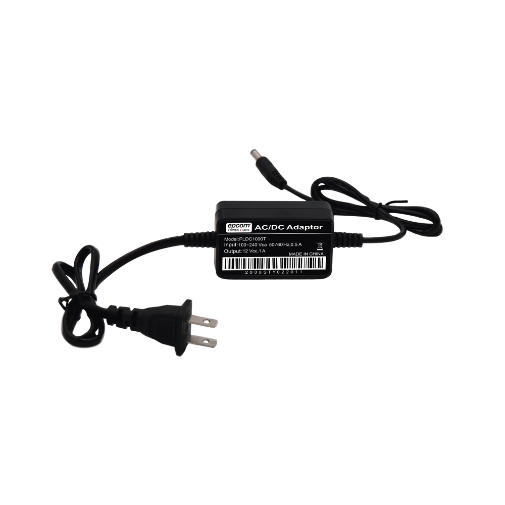 Adaptador de Pared de 12Vcd  1 A con Terminales de Extensión PL-DC-1000T - SILYMX