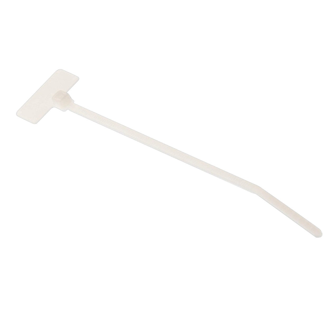 Cincho de Identificación Tipo Bandera 109 mm largo x 2.4mm ancho Bolsa de 100pz PLF1M-C - SILYMX