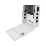 Fuente de Poder Profesional de 12 Vcc @ 4 A Soporta 4 Cámaras Capacidad de Batería de Respaldo (No Incluída) Voltaje de Entrada 96-264 Vca PLK12DC4ABK - SILYMX
