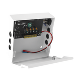 Fuente de Poder Profesional de 12 Vcc @ 4 A Soporta 4 Cámaras Capacidad de Batería de Respaldo (No Incluída) Voltaje de Entrada 96-264 Vca PLK12DC4ABK - SILYMX