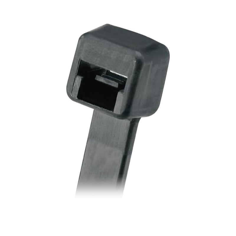 Cincho de Nylon 6.6 203mm largo x 3.6mm ancho Color Negro Paquete de 1000 Piezas PLT2I-M30 - SILYMX