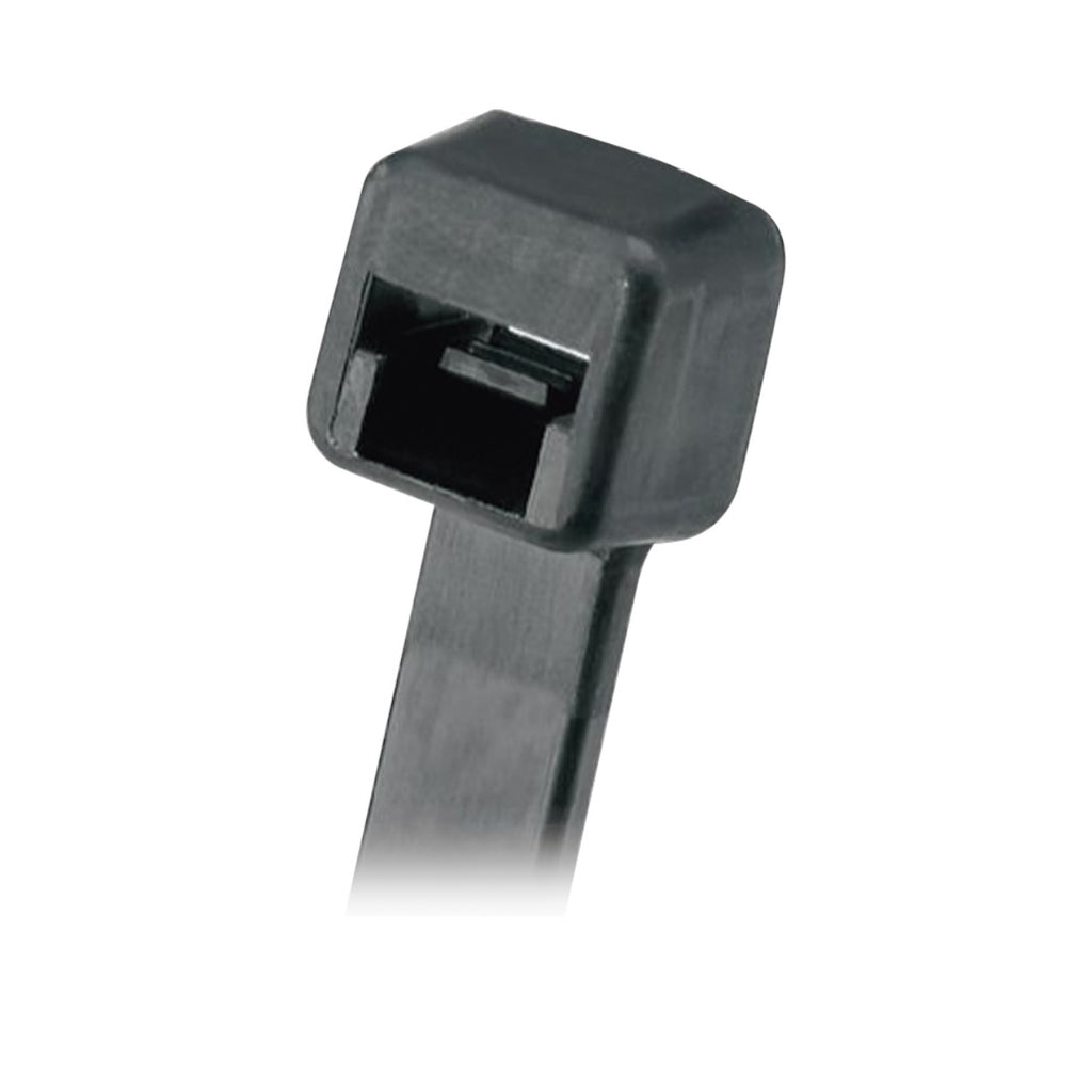 Cincho de Nylon 6.6 203mm largo x 3.6mm ancho Color Negro Paquete de 1000 Piezas PLT2I-M30 - SILYMX