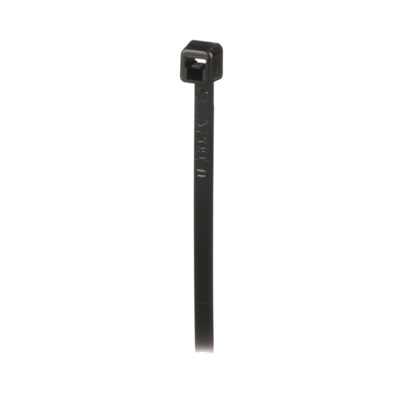 Cincho de Nylon 6.6 de Bloqueo 203 mm largo x 2.5mm ancho Color Negro Exterior Resistente a Rayos UV Paquete de 1000pz - SILYMX