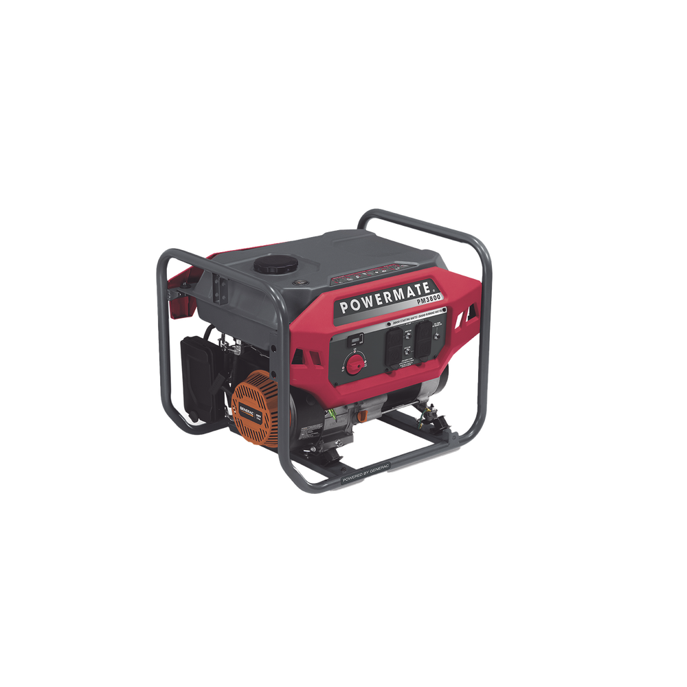 Generador Inversor Portátil a Gasolina 3 kW, 120Vac Arranque Manual POWERMATE PM3800 - SILYMX