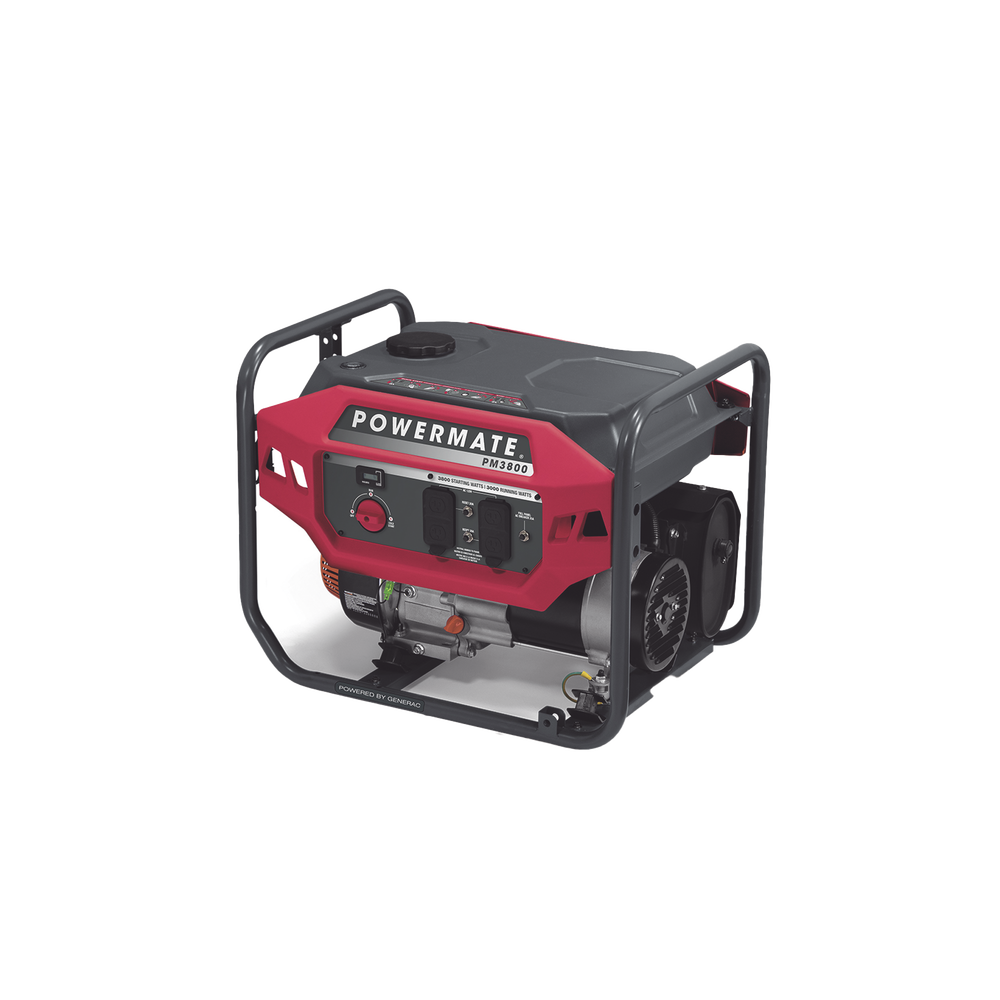 Generador Inversor Portátil a Gasolina 3 kW, 120Vac Arranque Manual POWERMATE PM3800 - SILYMX