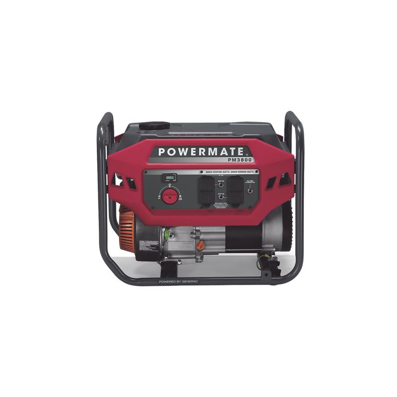 Generador Inversor Portátil a Gasolina 3 kW, 120Vac Arranque Manual POWERMATE PM3800 - SILYMX