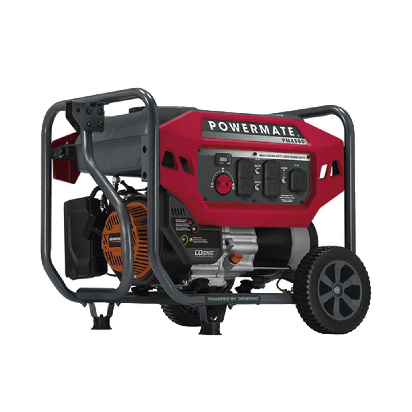 Generador Inversor Portátil a Gasolina, 3.6 kW, 120Vca, Arranque Manual POWERMATE PM4500 - SILYMX