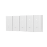 UBIQUITIPOE-24-12W-5P5 Unidades del Adaptador PoE Ubiquiti de 24 VDC, 0.5 A con puerto Gigabit, color blanco - SILYMX