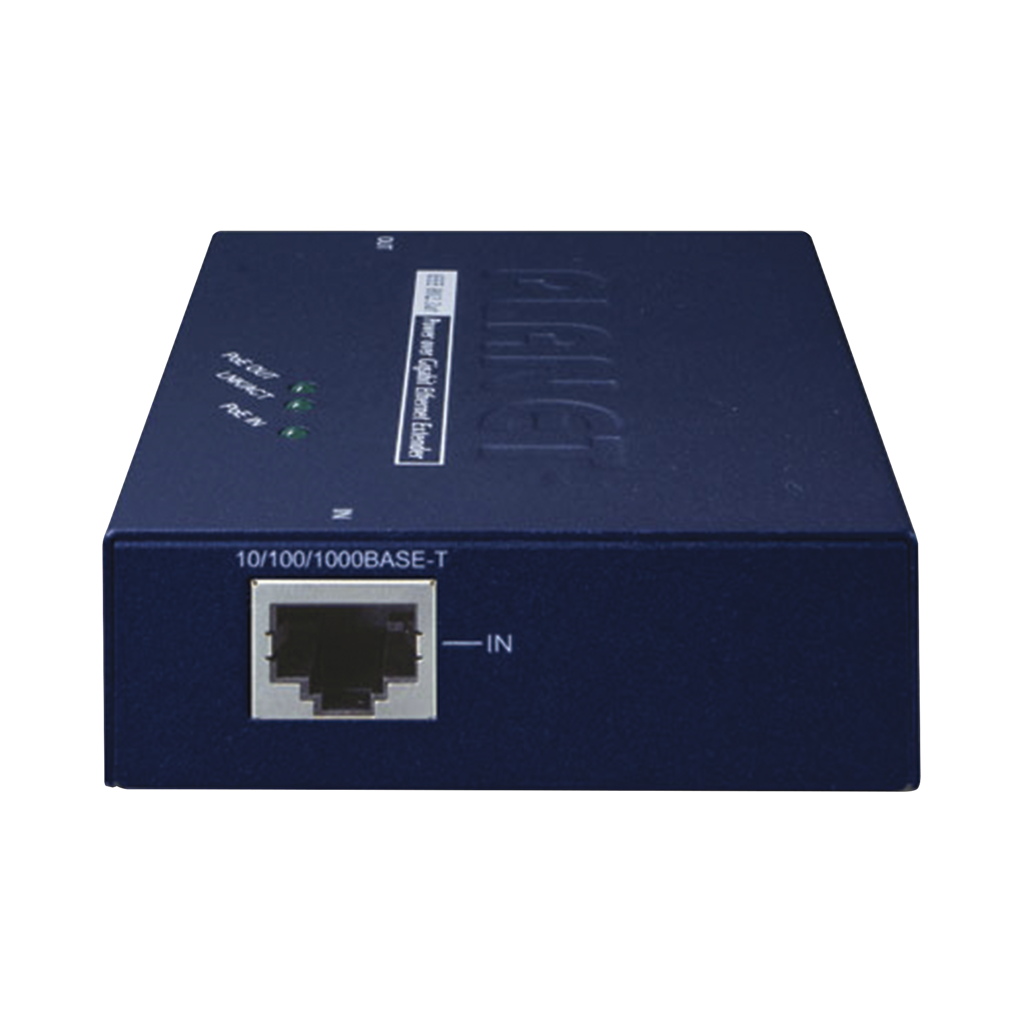 Extensor 100m PoE 802.3af/at de 1 puerto 10/100/1000 Mbps Planet POE-E201 - SILYMX