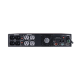 UPS No Break de 1000 VA /1000 W Entrada 120 Vca NEMA 5-15P Onda Senoidal Pura Torre o Rack 2 UR Con 8 Tomas NEMA 5-15R CYBERPOWER PR1000RT2U - SILYMX