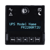 UPS CYBERPOWER de 2200 VA/2200 W Entrada 120 Vca NEMA L5-30P Onda Senoidal Pura Torre o Rack 2 UR Con 8 Tomas NEMA 5-20R PR2200RT2U - SILYMX