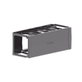 Organizador de Cables Horizontal PatchRunner™, Sencillo (Solo Frontal), Para Rack de 19in, 4UR