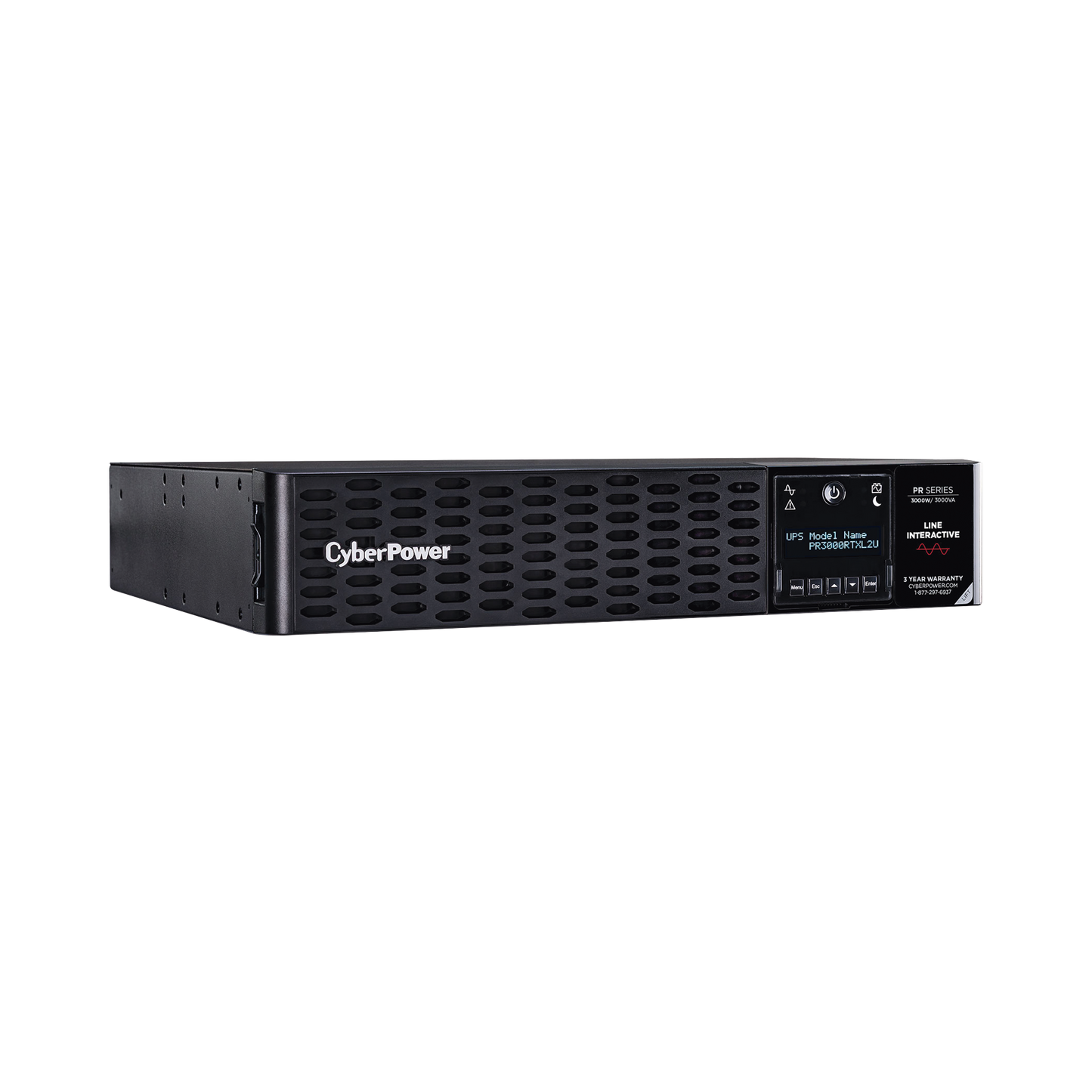 UPS de 3000 VA/3000 W Topología Línea Interactiva Entrada 120 Vca NEMA L5-30P Onda Senoidal Pura Torre o Rack de 2 UR Con 8 Tomas 5-20R y 1 L5-30R PR3000RTXL2U - SILYMX