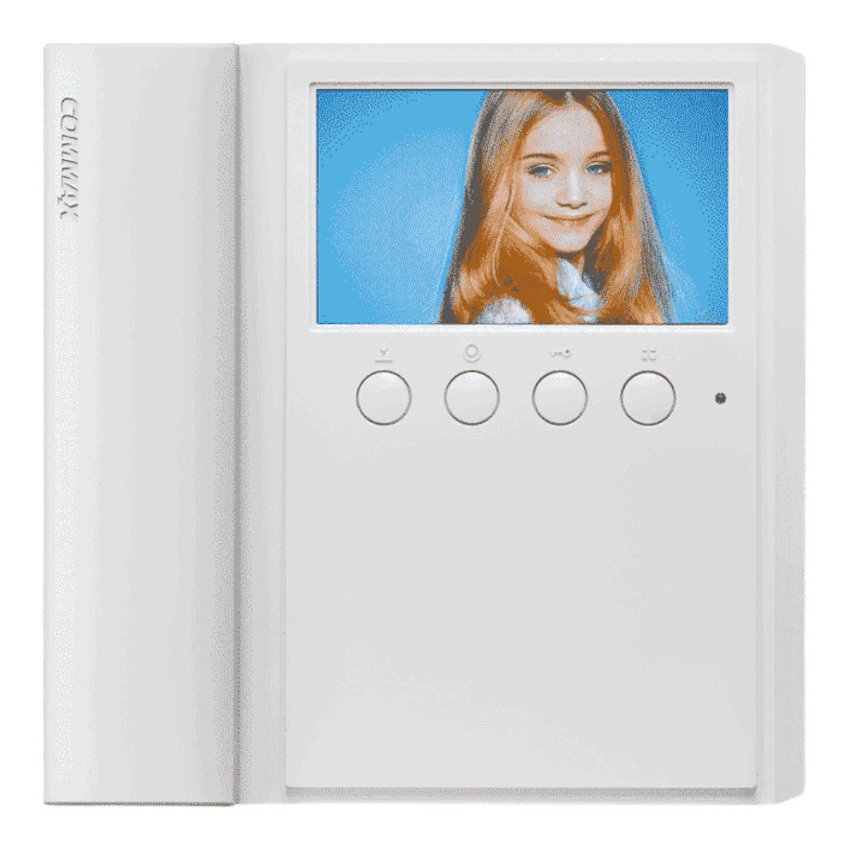 Monitor de 4.3 pulgadas con auricular conexión a 4 hilos con frentes de calle residencial DRC40K y departamental CMP4BCT para solución departamental Modum CMV-43A - SILYMX