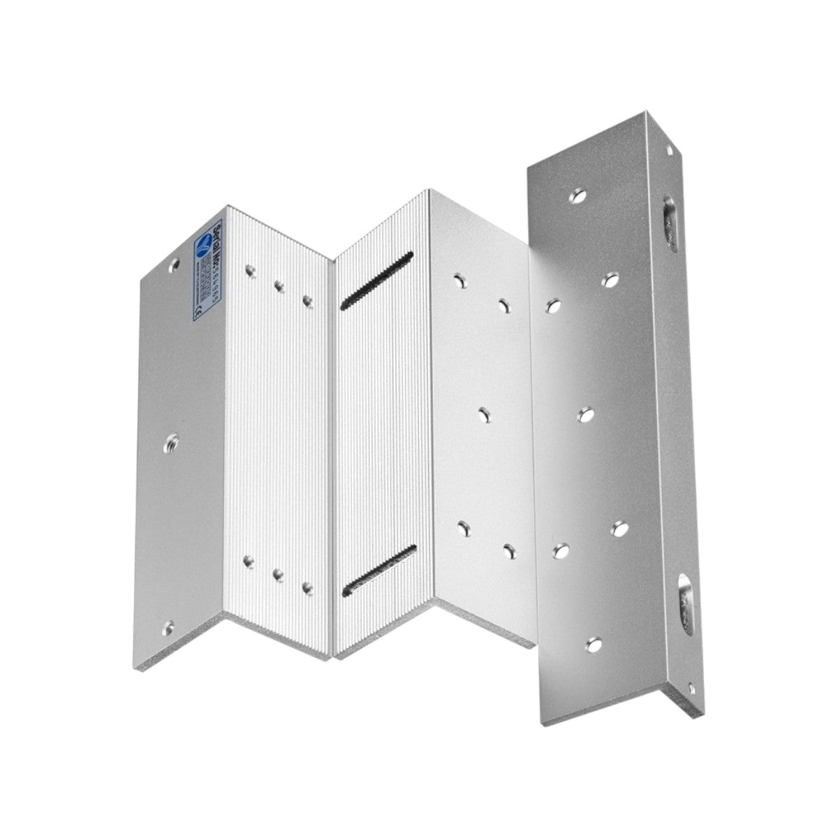 Soporte de electroiman de 350 Kg para puerta con apertura interior MBK-350ZL-W - SILYMX