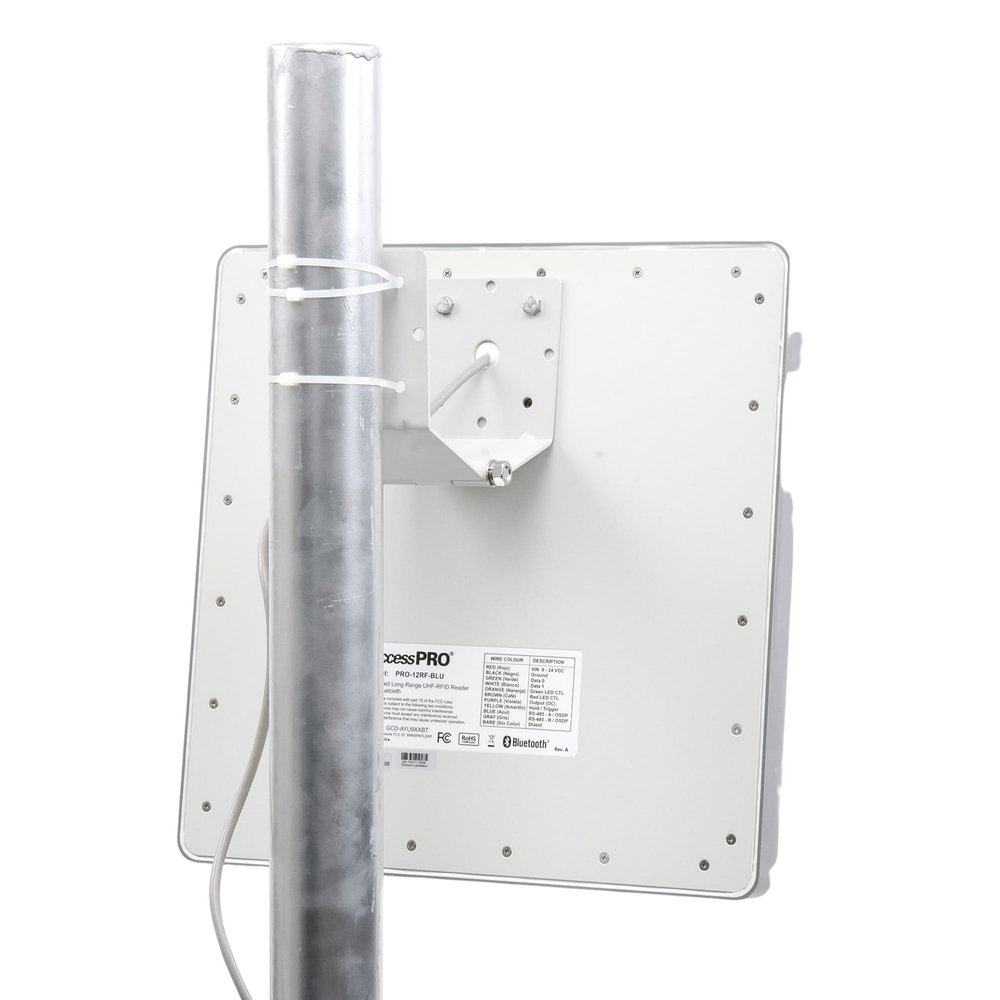 Antena de Largo Alcance Para Control de Acceso Vehicular RFID-UHF BLUETOOTH LARGO ALCANCE 12 METROS Android/iOS Wiegand PRO12RFBLU - SILYMX