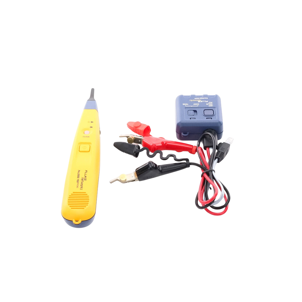 Generador y Sonda Detector de Tonos PRO3000 Con Filtrado de Señales a 60Hz Para Identificación de Señales Analogicas en Cableado Inactivo PRO3000F60-KIT - SILYMX