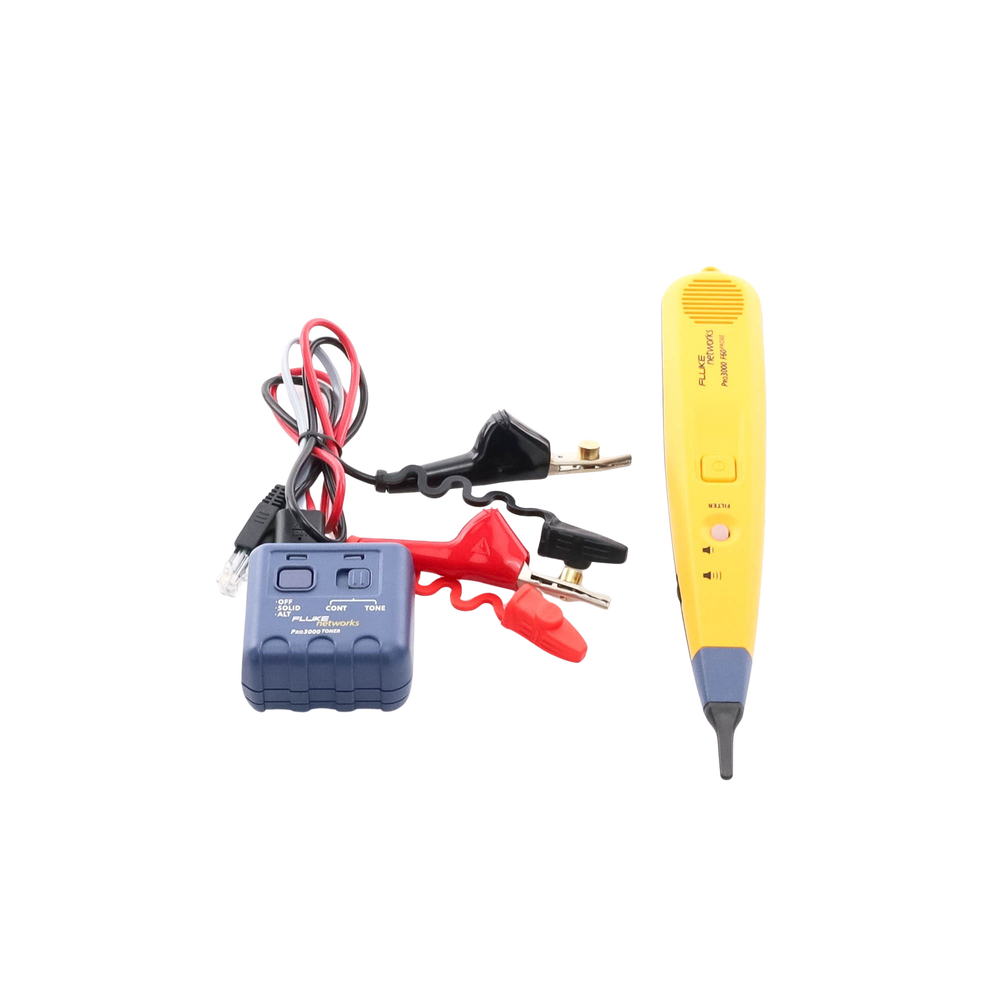 Generador y Sonda Detector de Tonos PRO3000 Con Filtrado de Señales a 60Hz Para Identificación de Señales Analogicas en Cableado Inactivo PRO3000F60-KIT - SILYMX