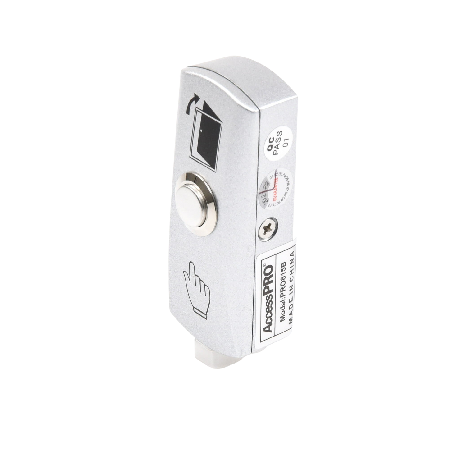 Botón de salida ACCESSPRO con caja para fácil instalación/ Contacto NO PRO815B - SILYMX