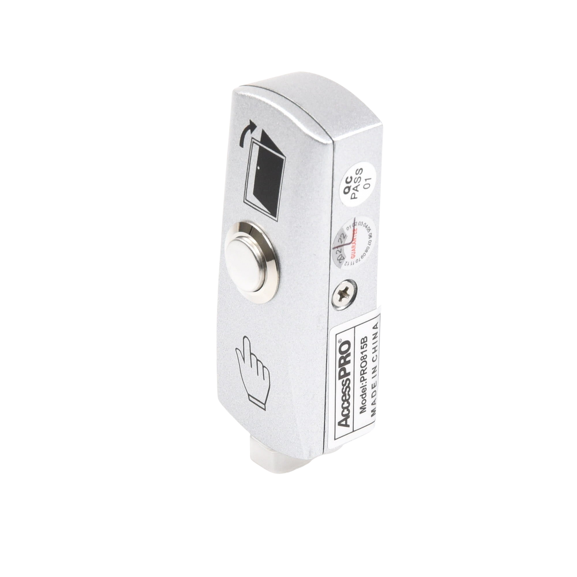 Botón de salida ACCESSPRO con caja para fácil instalación/ Contacto NO PRO815B - SILYMX