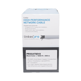 Bobina de cable de 305 m ( 1000 ft ) Cat5e alto desempeño de color Gris UL para aplicaciones en video vigilancia redes de datos Uso Interior - SILYMX