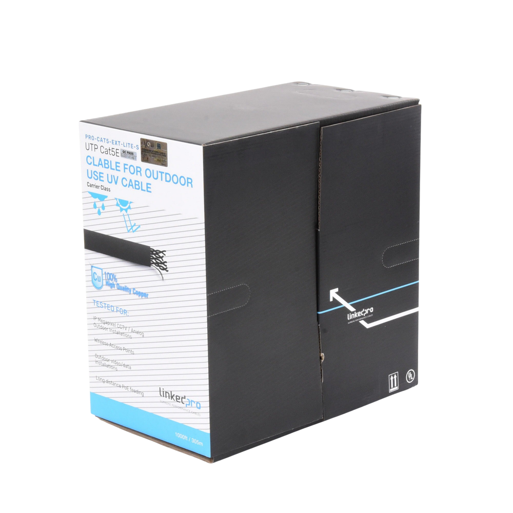 Bobina Cable Linkedpro 305mts Cat5e Pro-cat5-ext-lites Ext - SILYMX