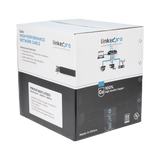 Bobina de Cable UTP 305 m Cat6 Con DOBLE FORRO para Exterior CLIMAS EXTREMOS Color Negro PRO-CAT-6-EXT-LITE-DJ - SILYMX