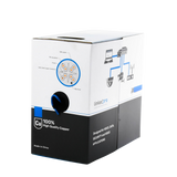 Bobina Cable Cat6+ 305m 23AWG 100% Cobre Azul UL ETL Interior | LINKEDPRO PRO-CAT-6-PLUS - SILYMX