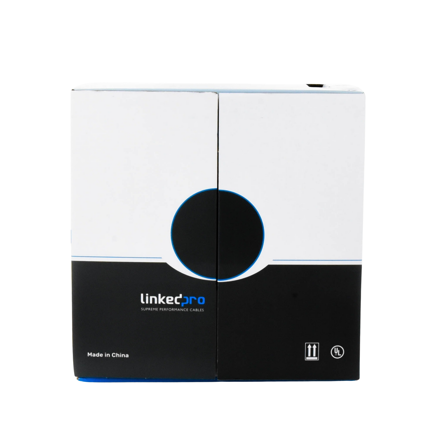 Bobina Cable Cat6+ 305m 23AWG 100% Cobre Azul UL ETL Interior | LINKEDPRO PRO-CAT-6-PLUS - SILYMX