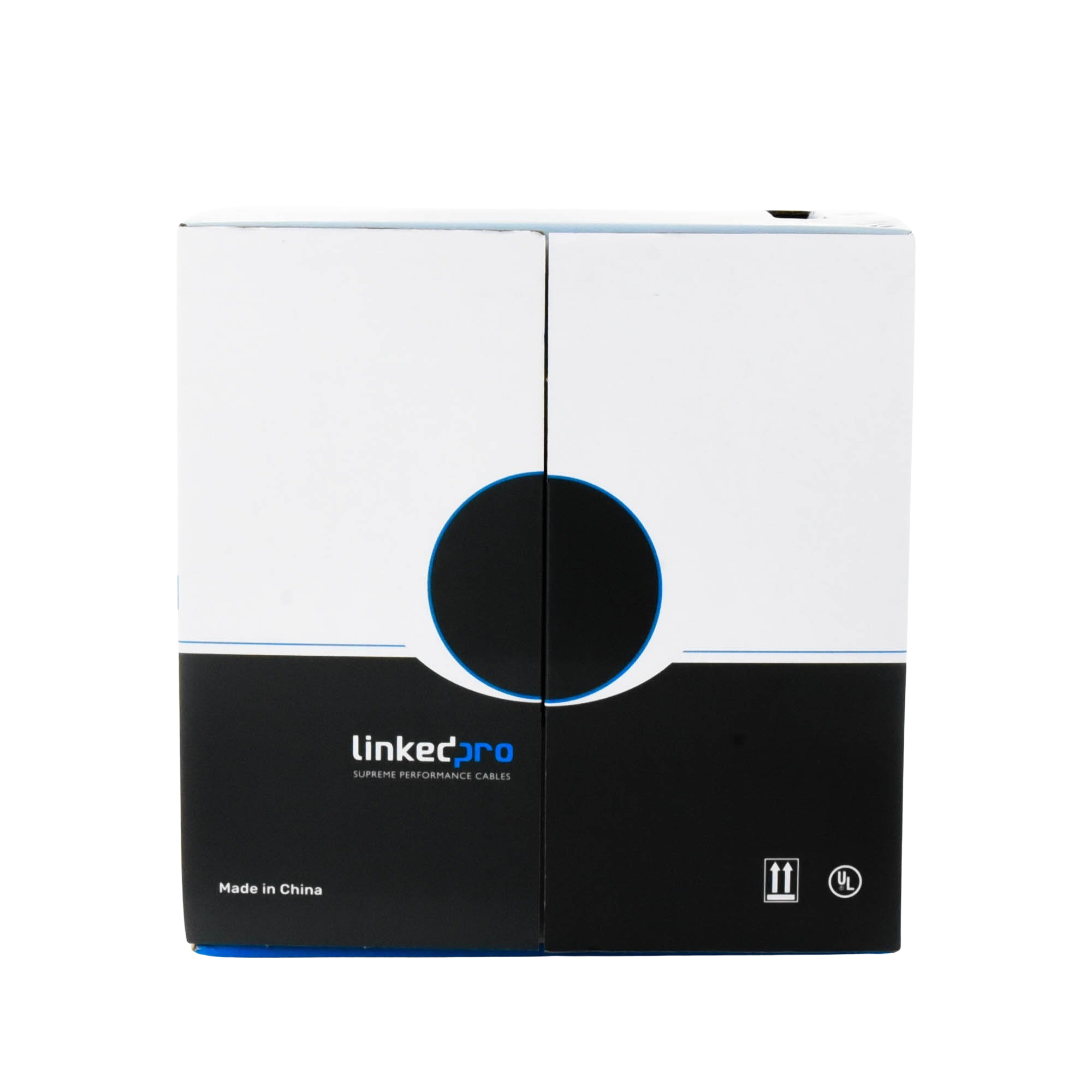 Bobina Cable Cat6+ 305m 23AWG 100% Cobre Azul UL ETL Interior | LINKEDPRO PRO-CAT-6-PLUS - SILYMX